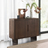 Saint Amond Dark Wood Small Sideboard - Pendle Village Furniture
